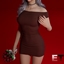 Off-Shoulder Minidress logo