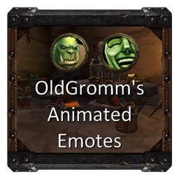 OldGromm's Animated Emotes logo