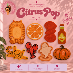 Citrus Pop Rugs project image