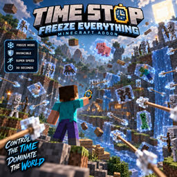 Time Stop: Freeze Everything | Stop Time, Freeze Mobs & Super Speed | EL SANDO project image
