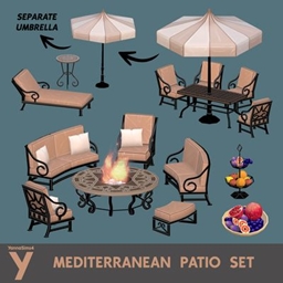 Mediterranean Patio Set project image