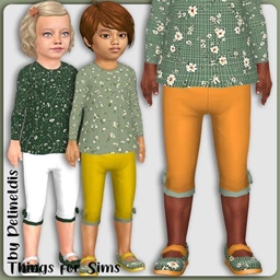 Toddler Solid Cropped Pants project image