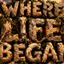Where life began logo