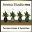Modern Botanical Decor:Terrazzo Vases 4 Swatches logo