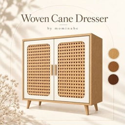 Woven Cane Dresser project image