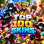 TOP 100 SKINS logo