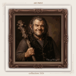Historical Hobbits Portrait Wall Art Collection project image