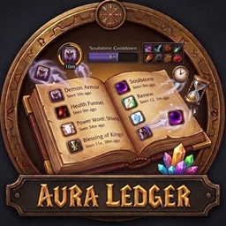 Aura Ledger - Buff Tracker, Spell & Trinket Cooldowns logo