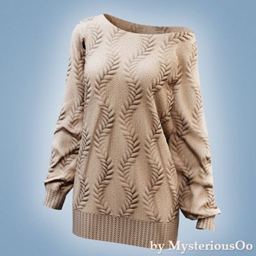 Cable knit sweater dress project image