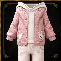Toddler - Cozy layered outfit with textured jacket and printed pants project image