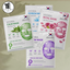 Face masks set logo