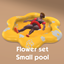Flower set - Small pool logo