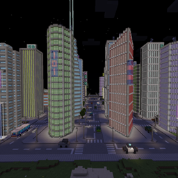 Axion Heights - A Futuristic City