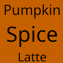 Pumpkin Spice Latte