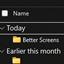 BetterScreens logo