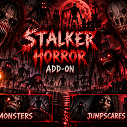 Scary horror stalkers logo