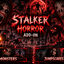 Scary horror stalkers logo