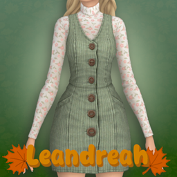 Bramblewood Corduroy Dress + Overlay project image