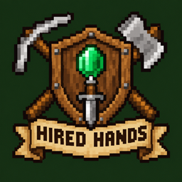 Hired Hands logo