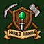 Hired Hands logo