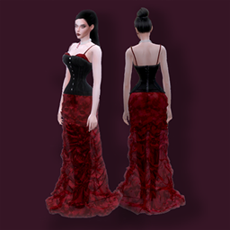Gothic Dress With Corset logo