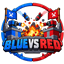 BlueVsRed logo