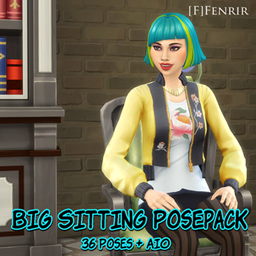 [F] Big Sitting Posepack project image
