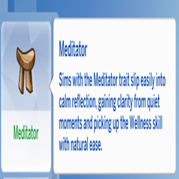 kiarasims Meditator Trait / translation spanish by Monisims project image