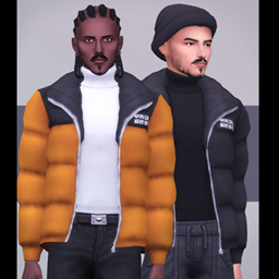 Puffer Jacket With Turtleneck project image