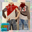 Boy's Halfway Worn Style Hoodie Drawstring Tank Top logo