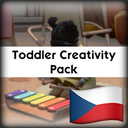 Toddler Creativity Pack by PandaSama | Czech Translation (Čeština) logo