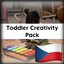 Toddler Creativity Pack by PandaSama | Czech Translation (Čeština) logo