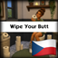 Wipe Your Butt by Waffle's Mix-Ins | Czech Translation (Čeština) logo