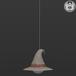 π§ββοΈ Lunaris Hallows β Witch Hat Ceiling Light (Tall) project image