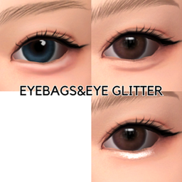 eyebags5-6, eye glitter project image