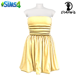 Solara Strapless Cut-Out Linen Dress S353 project image