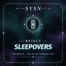 No Cost Reject Sleepover SYSN logo