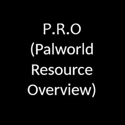 P.R.O(Pal Resource Overview) project image