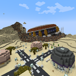Dragon Ball Cities & structures. logo