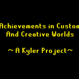 Achievements in Custom and Creative Worlds logo