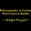 Achievements in Custom and Creative Worlds logo