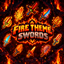 Fire Theme Swords logo