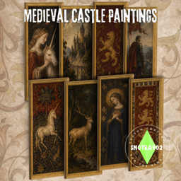 Medieval Castle Paintings project image