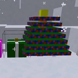 Minecraft Xmas logo