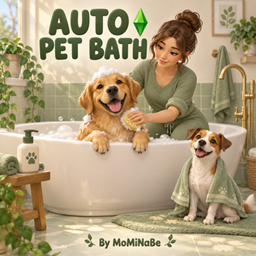 Auto Pet Bath – Sims Give Pet Bath Automatically project image