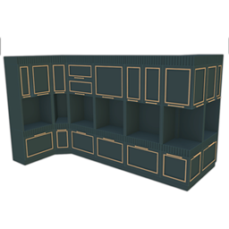 Comiko - Parisian Kitchen Tall Cabinets v2 logo