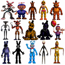 FNAF 2 (Horror, Stalkers, Chasers) logo