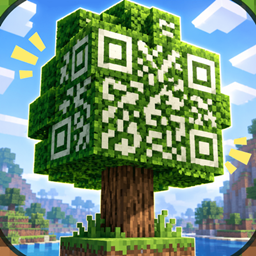 Plant a QR code logo