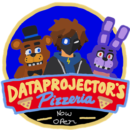 Dataprojector's FNAF MW Pack logo