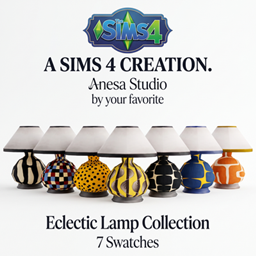 Updated_ Ceramic Accent Lamps (Maxis Match / BGC) project image